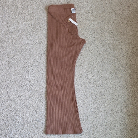 PINK Victoria's Secret Pants - PINK Victoria's Secret Tan Ribbed Pants